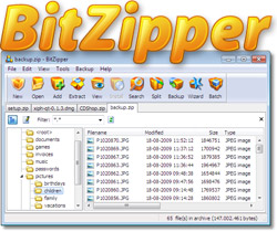 BitZipper screenshot